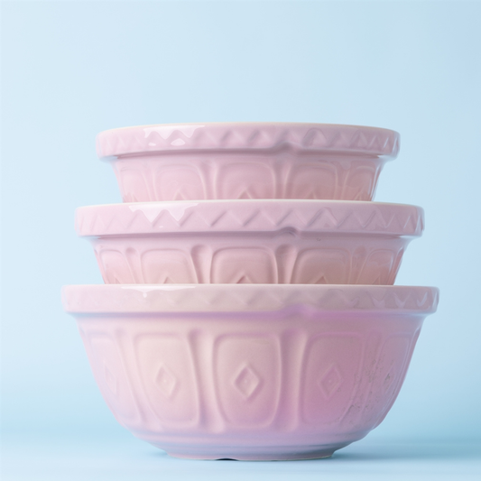 COLOR MIX POWDER PINK MIXING BOWL