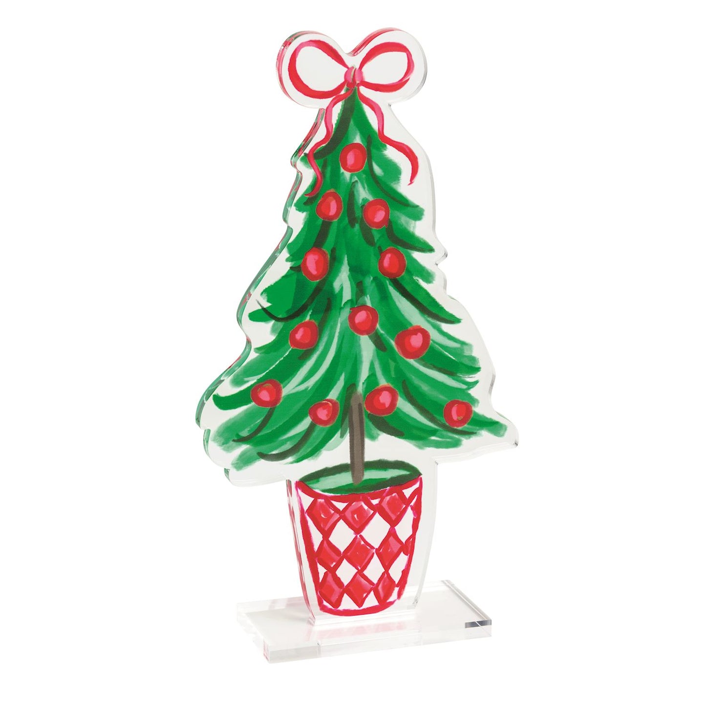 SMALL ACRYLIC TOPIARY SITTER