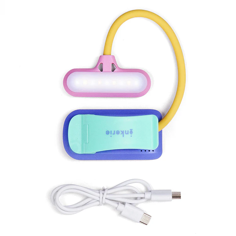 INKERIE RECHARGEABLE LED BOOK LIGHT