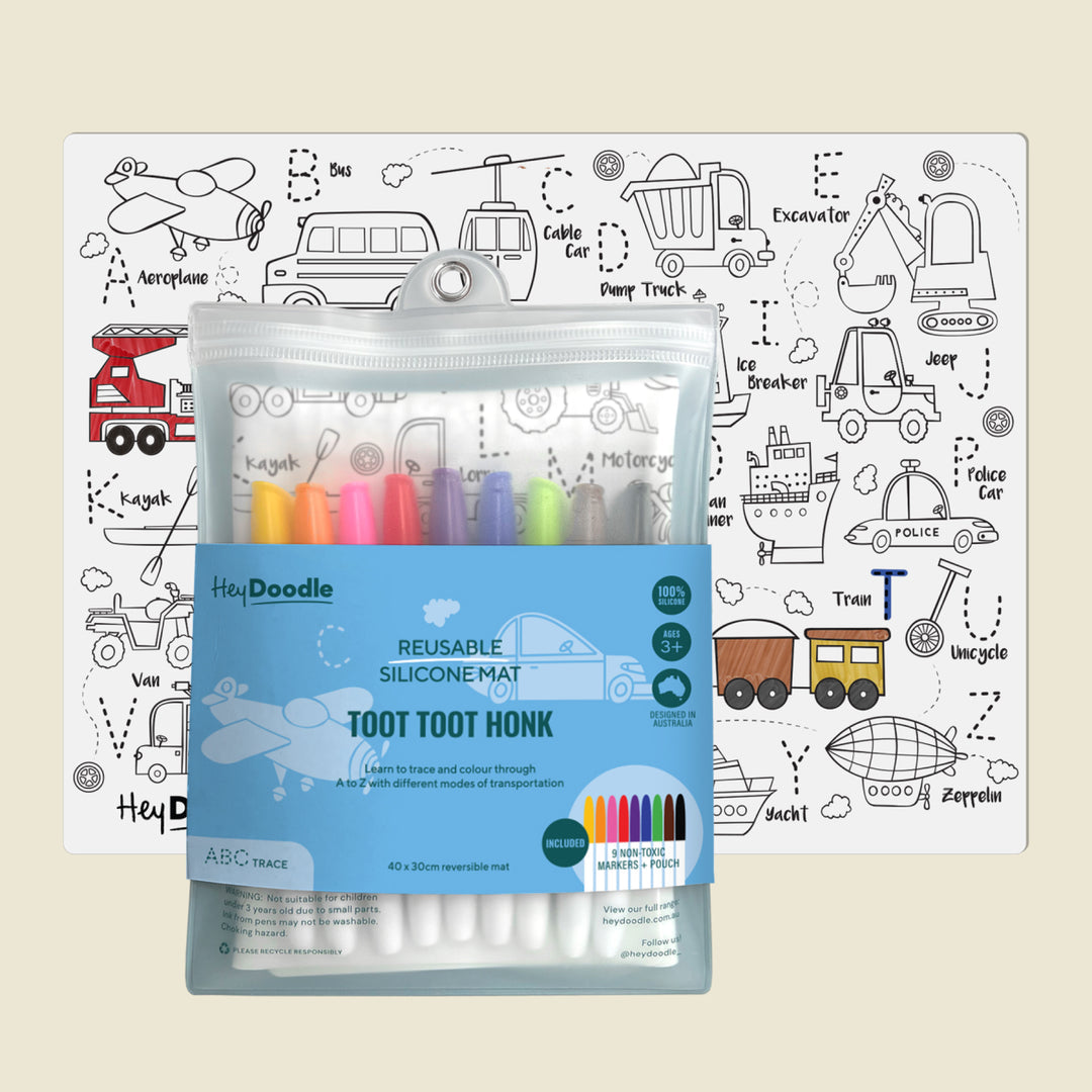 CLASSIC COLORING DOODLE MAT