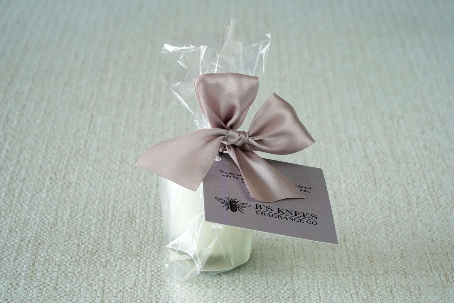 B'S KNEES FROSTED GLASS VOTIVE