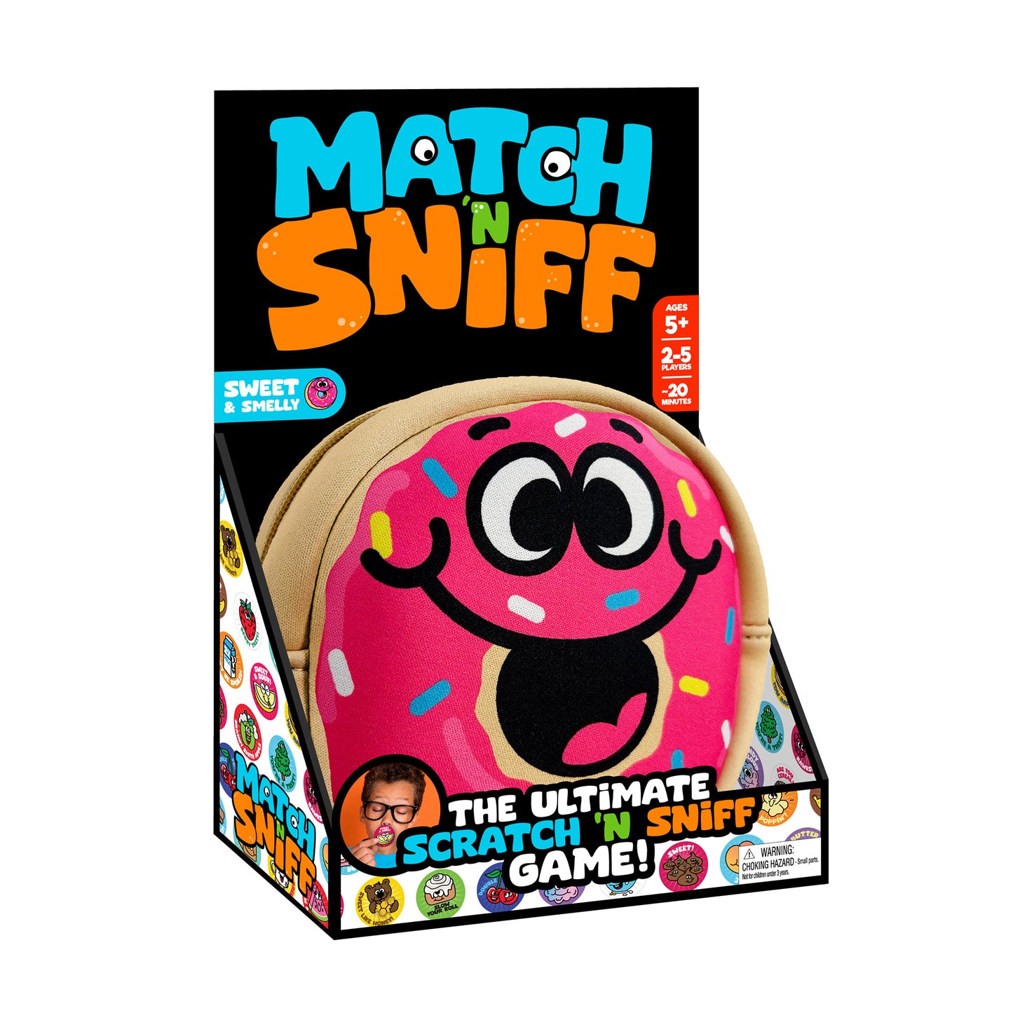 MATCH N SNIFF SWEET & SMELLY SCRATCH & SNIFF MEMORY GAME