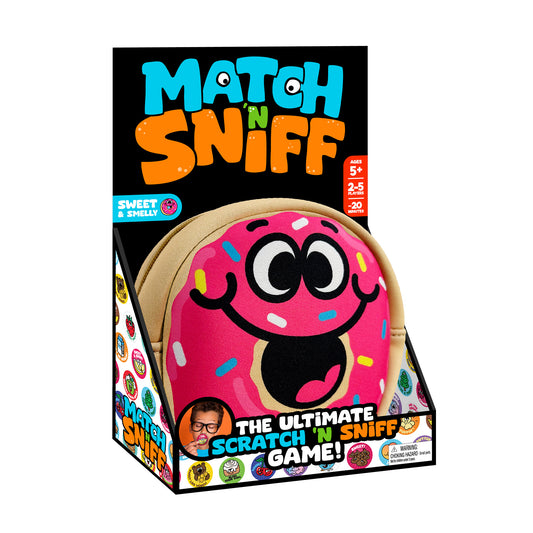 MATCH N SNIFF SWEET & SMELLY SCRATCH & SNIFF MEMORY GAME