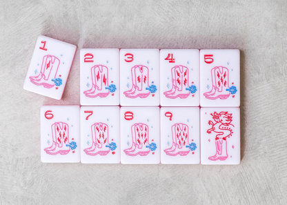 MISS MAHJONG - MISS COWGIRL MAHJONG TILE SET