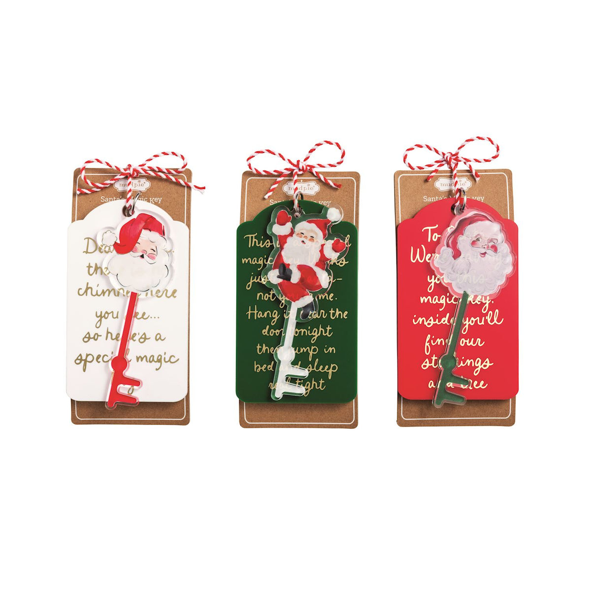 SANTA MAGIC KEY TAG