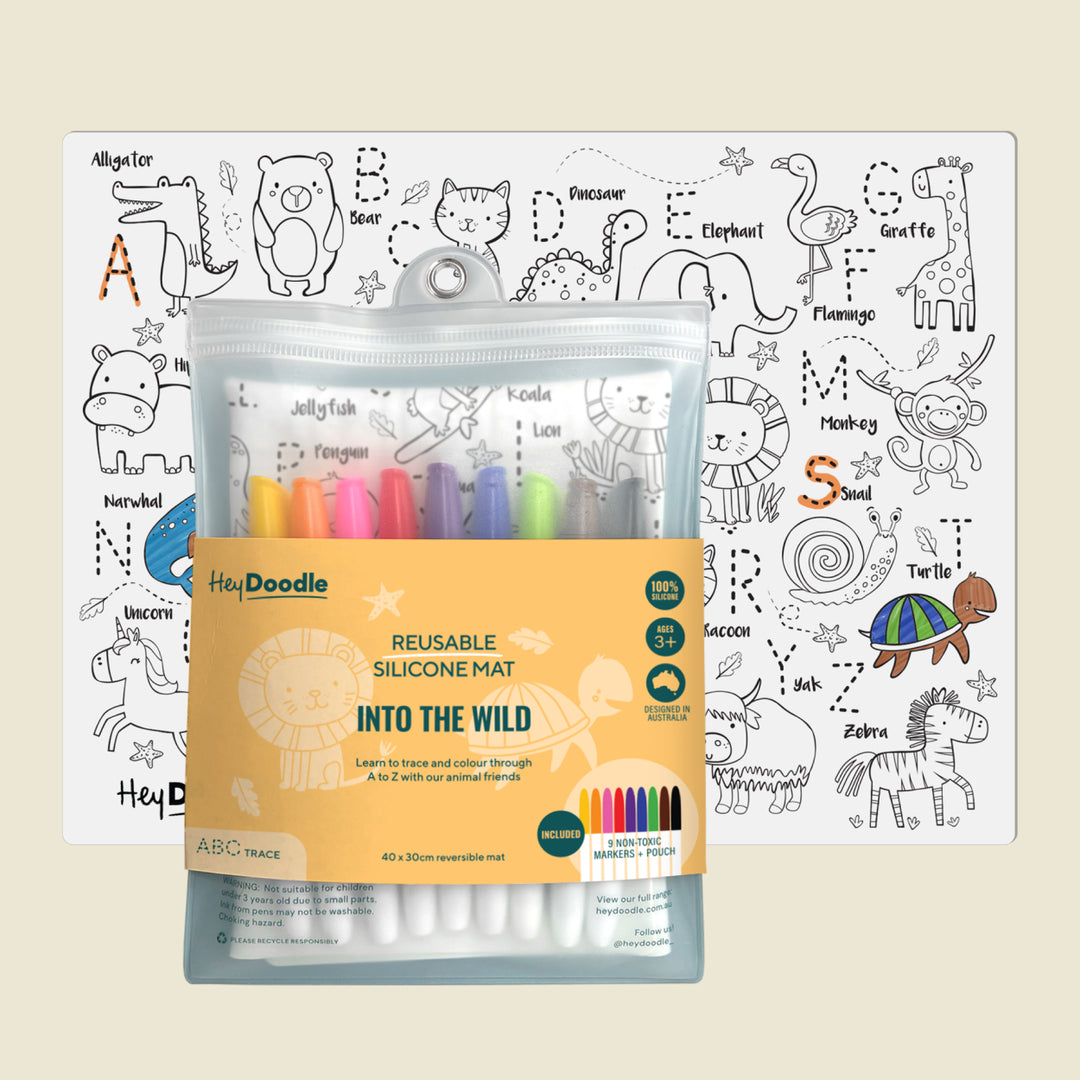 CLASSIC COLORING DOODLE MAT