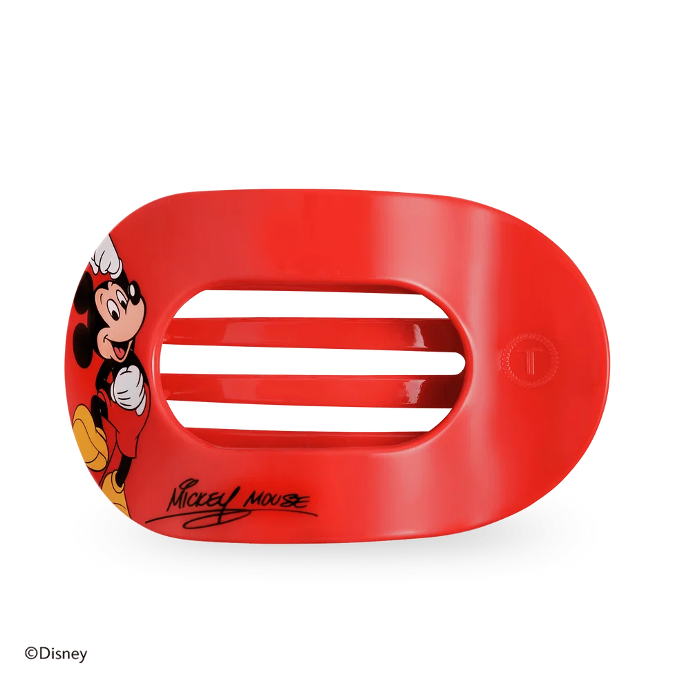 TELETIES FLAT ROUND HAIR CLIP - MICKEY MOUSE