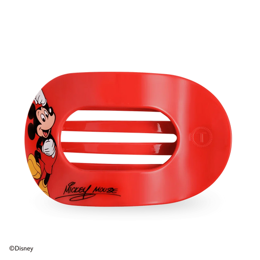 TELETIES FLAT ROUND HAIR CLIP - MICKEY MOUSE