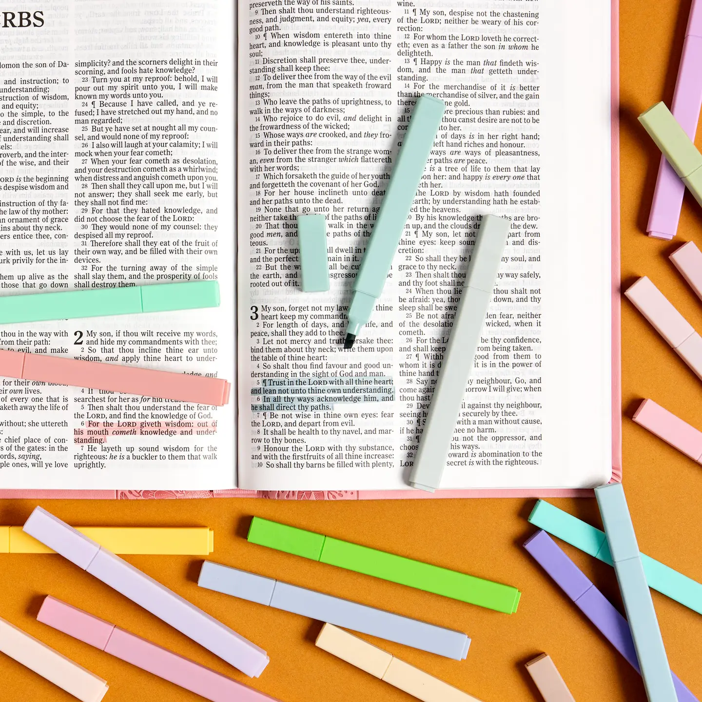 FAITHFUL HIGHLIGHTS - BIBLE STUDY HIGHLIGHTER SET OF 20
