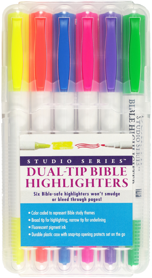 DUAL-TIP BIBLE HIGHLIGHTERS