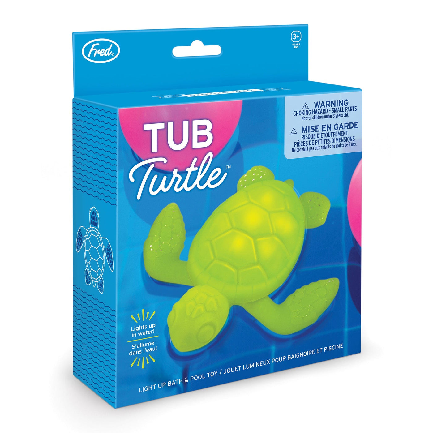 TUB TURTLE LIGHT UP BATH TOY