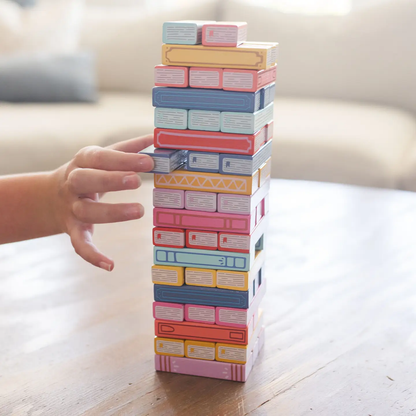 TUMBLING BOOK STACK GAME