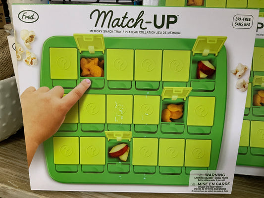 Match-up snack tray