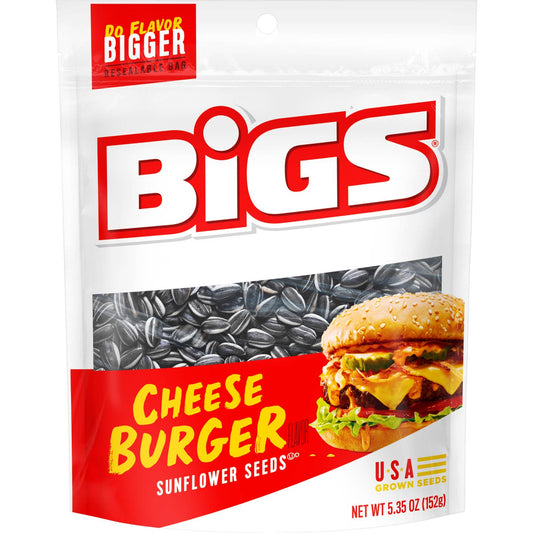 BIGS SUNFLOWER SEEDS - CHEESEBURGER FLAVOR