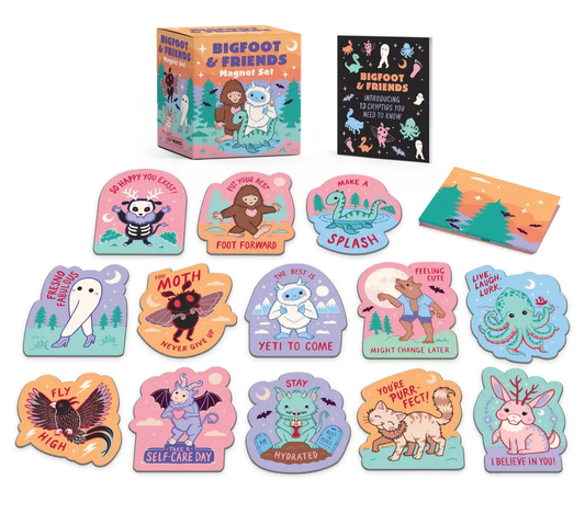 BIGFOOT & FRIENDS MAGNET SET