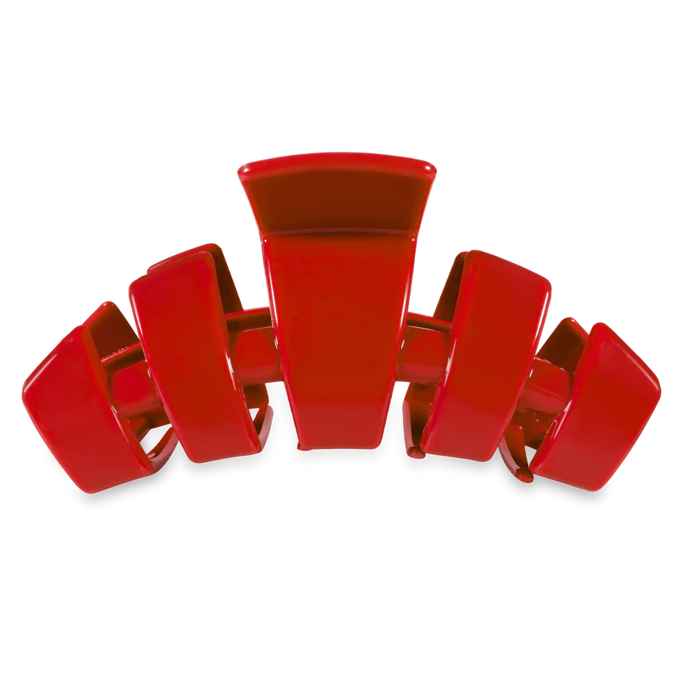 TELETIES CLASSIC HAIR CLAW CLIP - RED CARPET READY