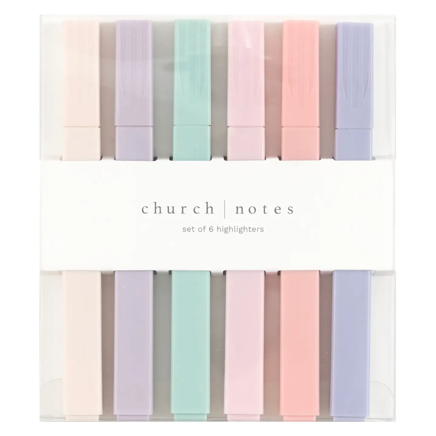 PASTEL HIGHLIGHTER SET OF 6