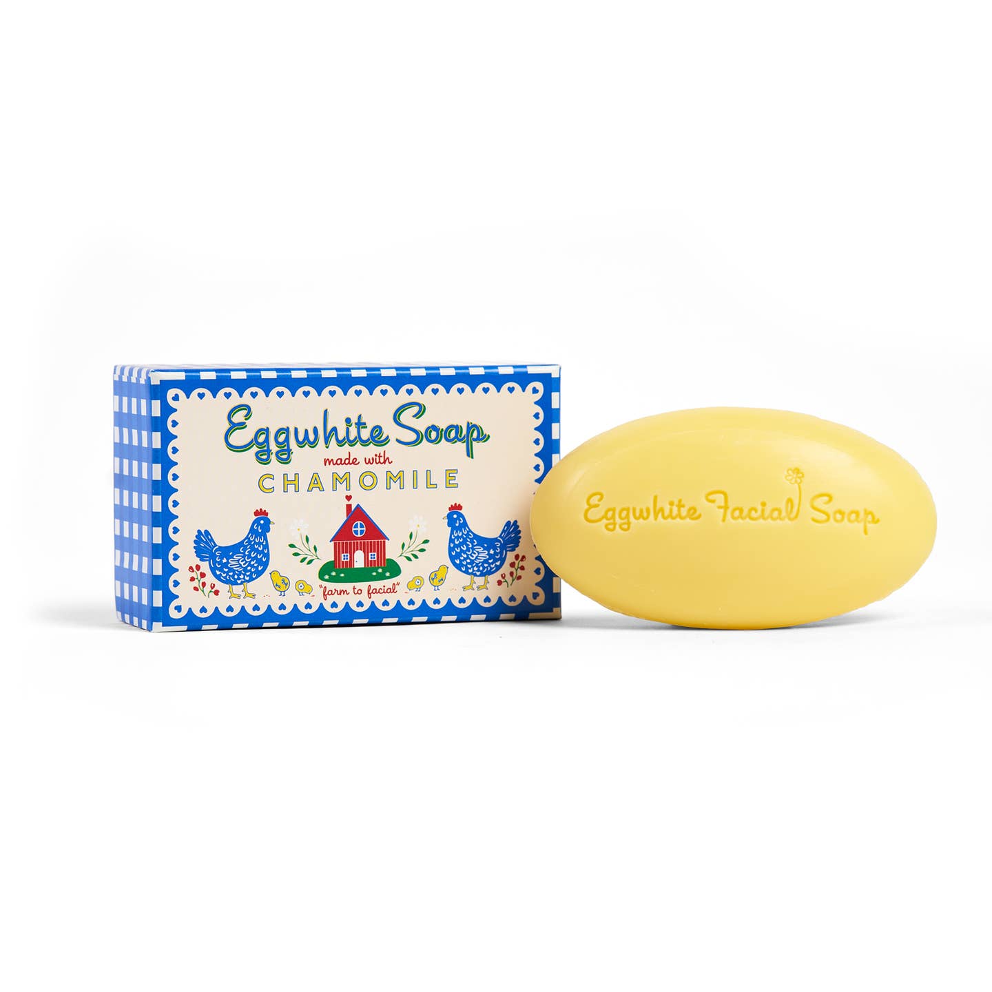 EGG WHITE BAR SOAP