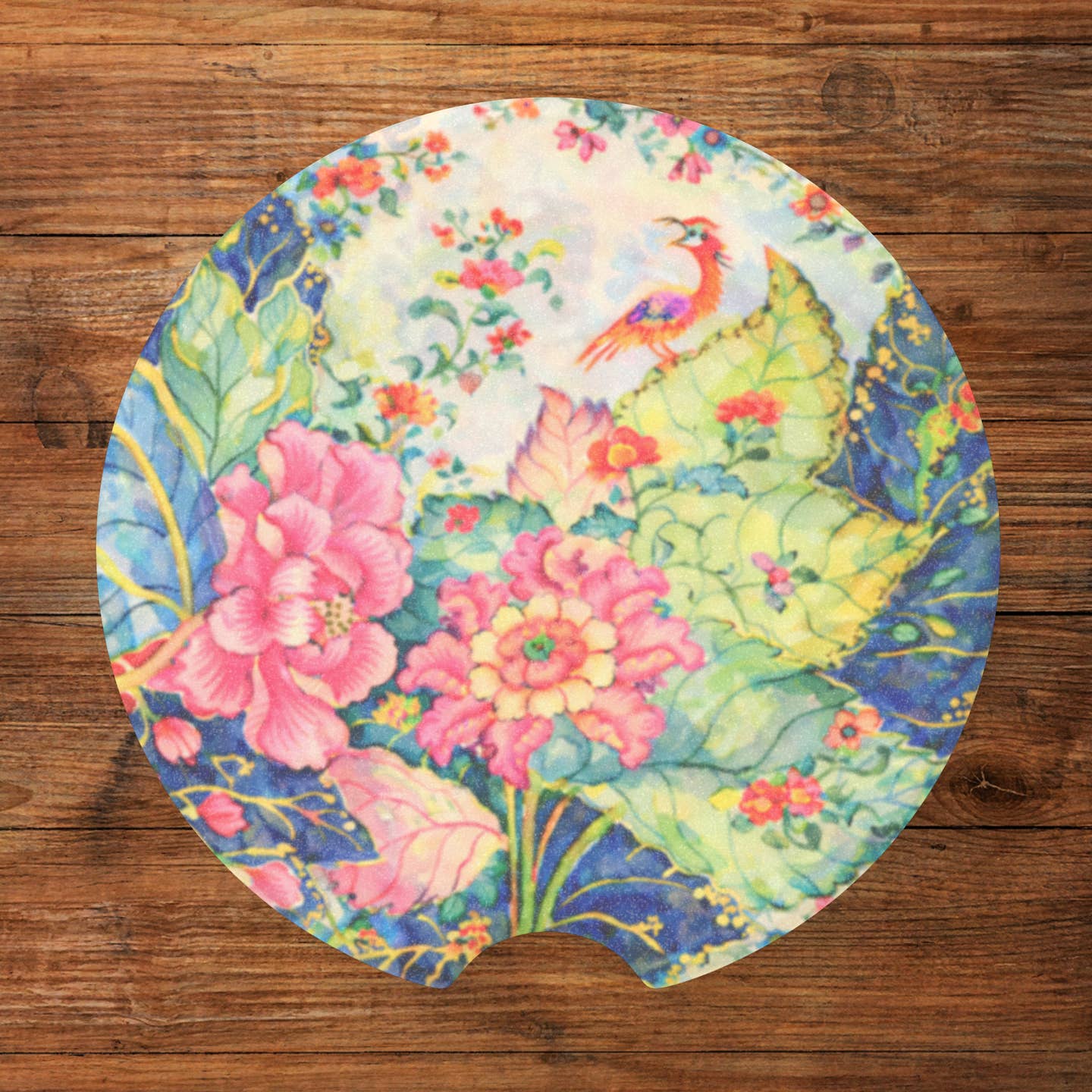 CHINA PATTERN INSPIRED CAR COASTERS