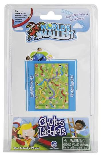 WORLD'S SMALLEST CHUTES & LADDERS
