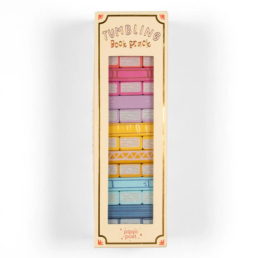 TUMBLING BOOK STACK GAME