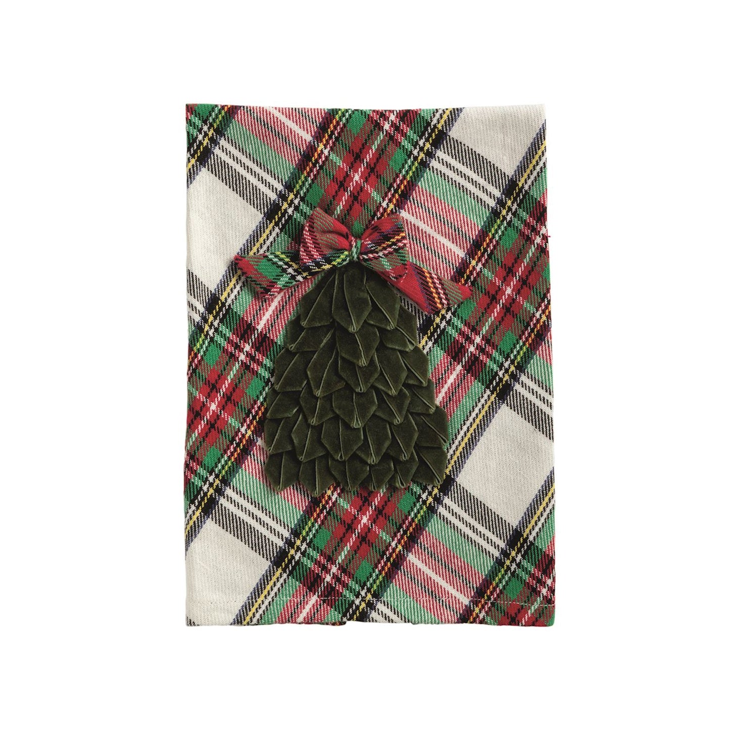 TARTAN VELVET RIBBON TOWELS