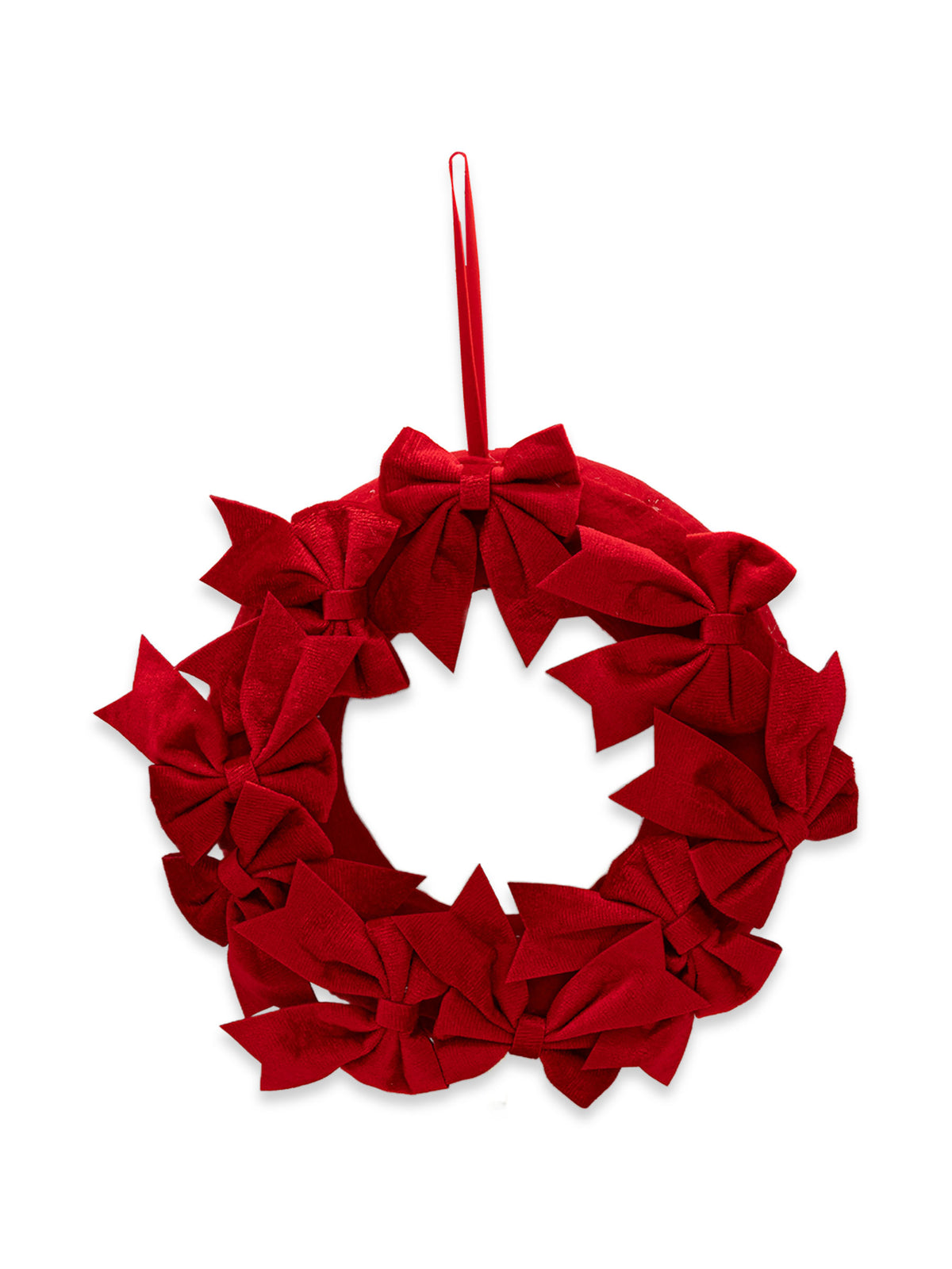 SIMPLY SOUTHERN RED HOLIDAY WREATH