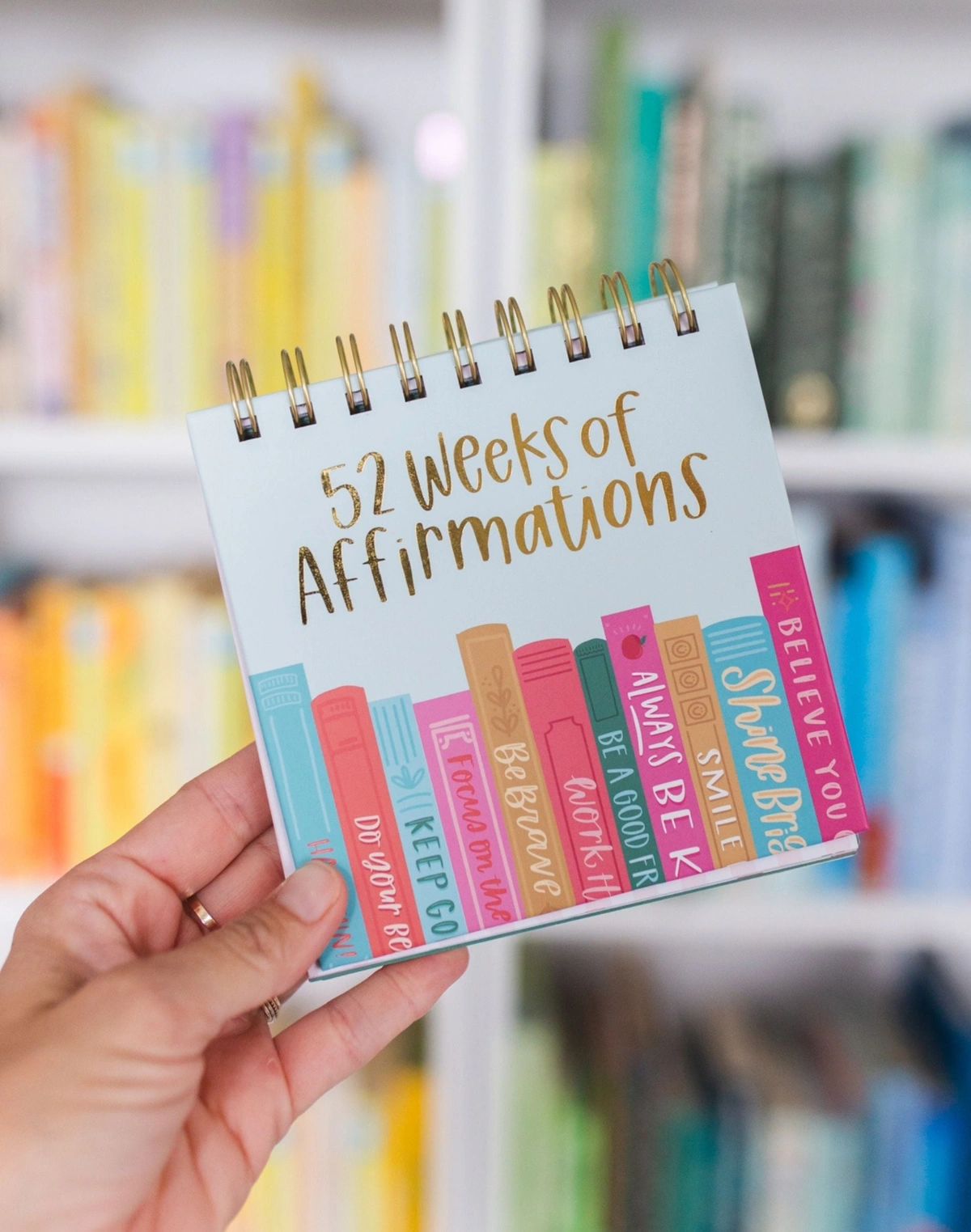 52 WEEKS OF AFFIRMATIONS - FLIP DESK CALENDAR