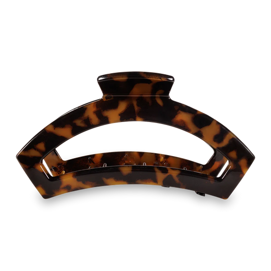 TELETIES OPEN HAIR CLIP - TORTOISE - Pharm Favorites by Economy Pharmacy
