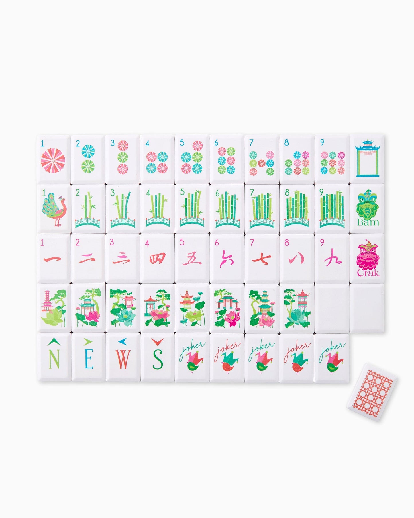 OH MY MAHJONG - SUNBURST DEBUTANTE TILE SET