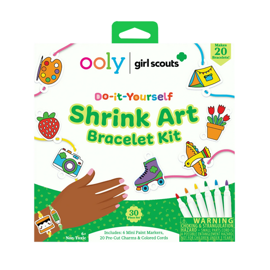 GIRLS SCOUTS DIY SHRINK ART BRACELET KIT