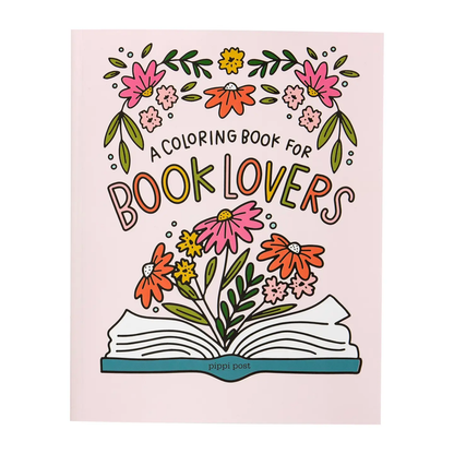 BOOK LOVER COLORING BOOK