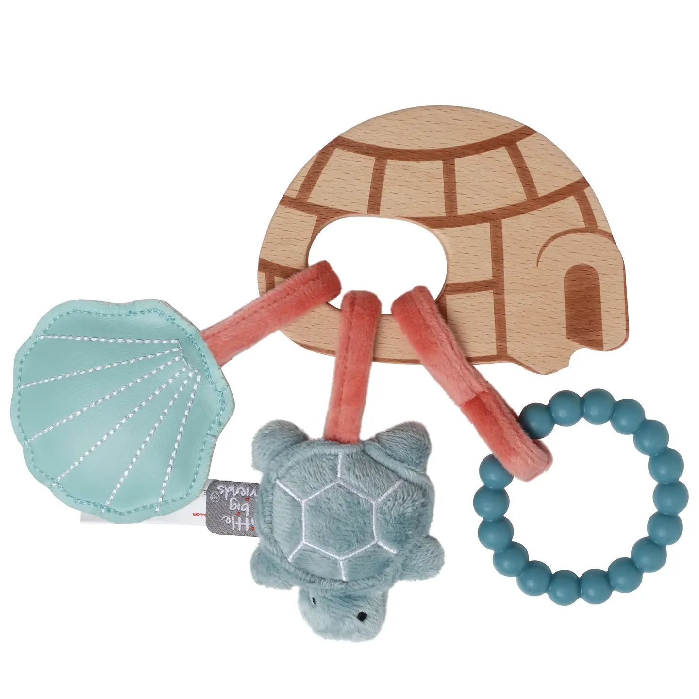 LITTLE BIG FRIENDS WOODEN RATTLE