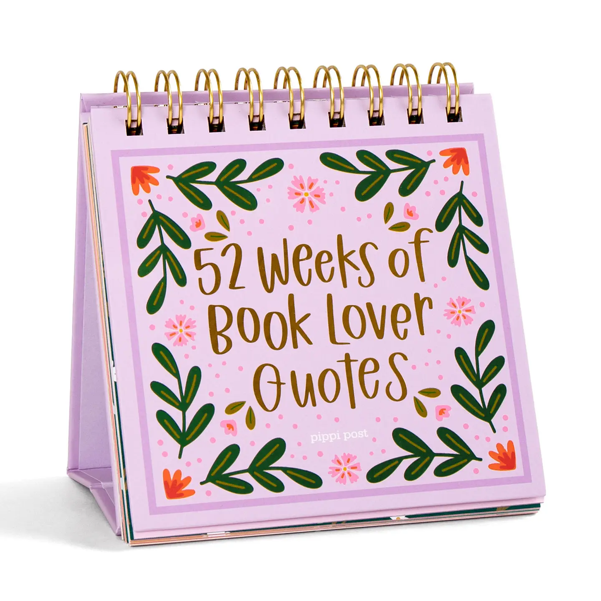 52 WEEKS OF BOOK LOVER QUOTES - FLIP DESK CALENDAR
