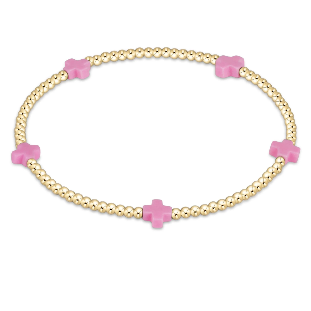 SIGNATURE CROSS SMALL BRACELET 2MM