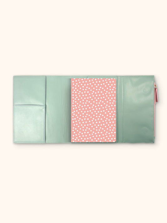 SAGE & BLUSH KERI NOTEBOOK ORGANIZER