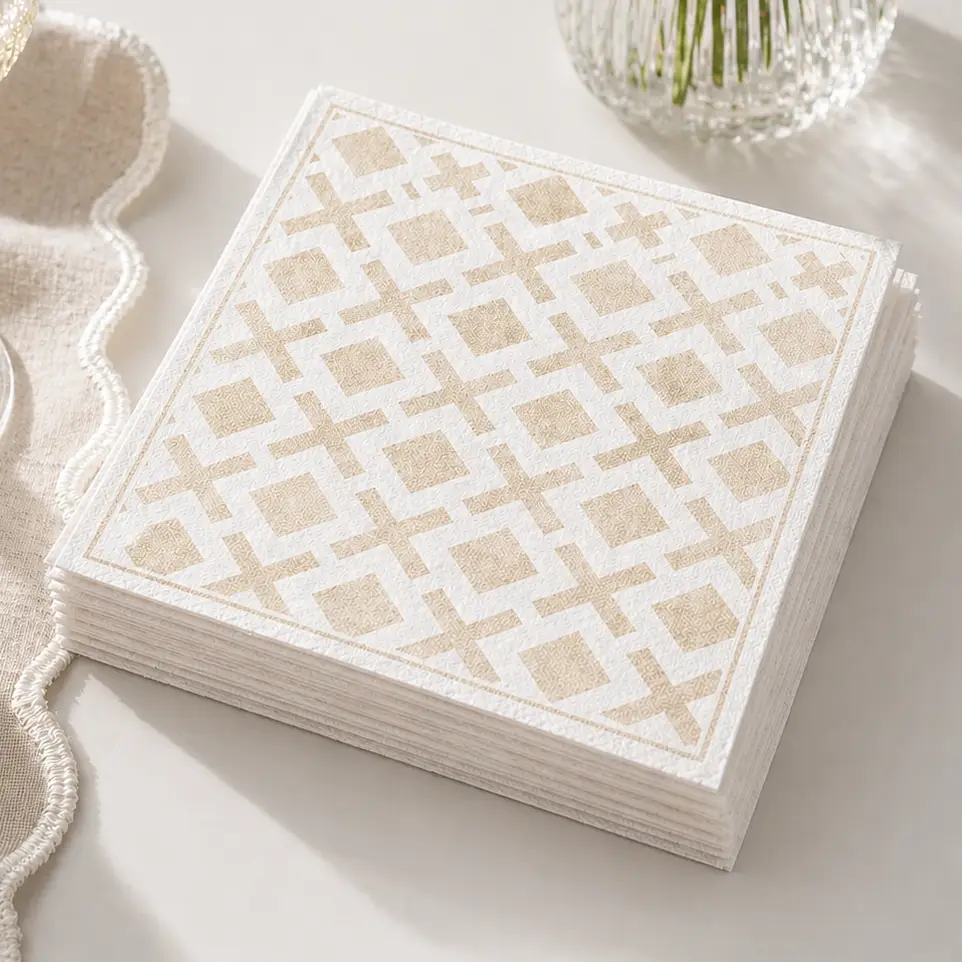 LINEN-FEEL LUNCH NAPKINS