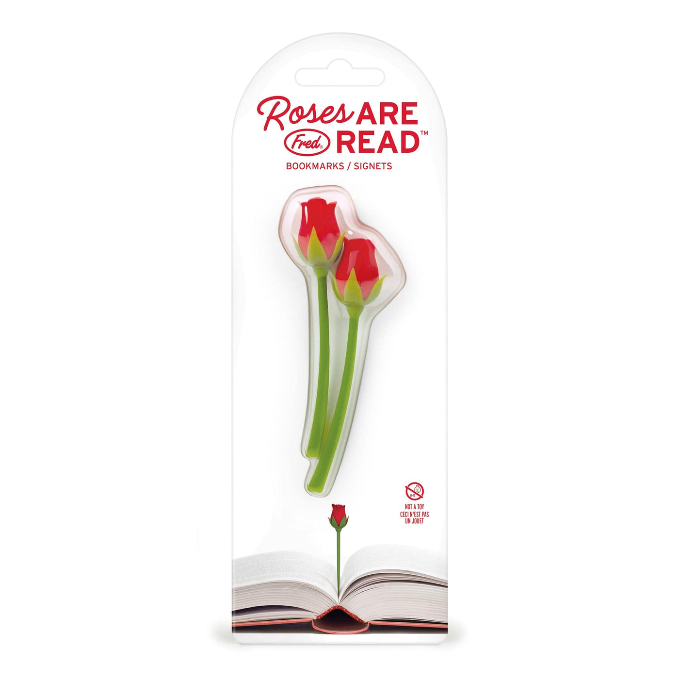 BOOKMARK - ROSES ARE RED