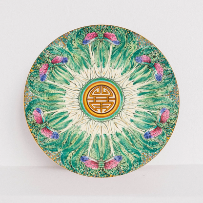 ANTIQUE CHINA PATTERN INSPIRED COASTERS - SET OF 8