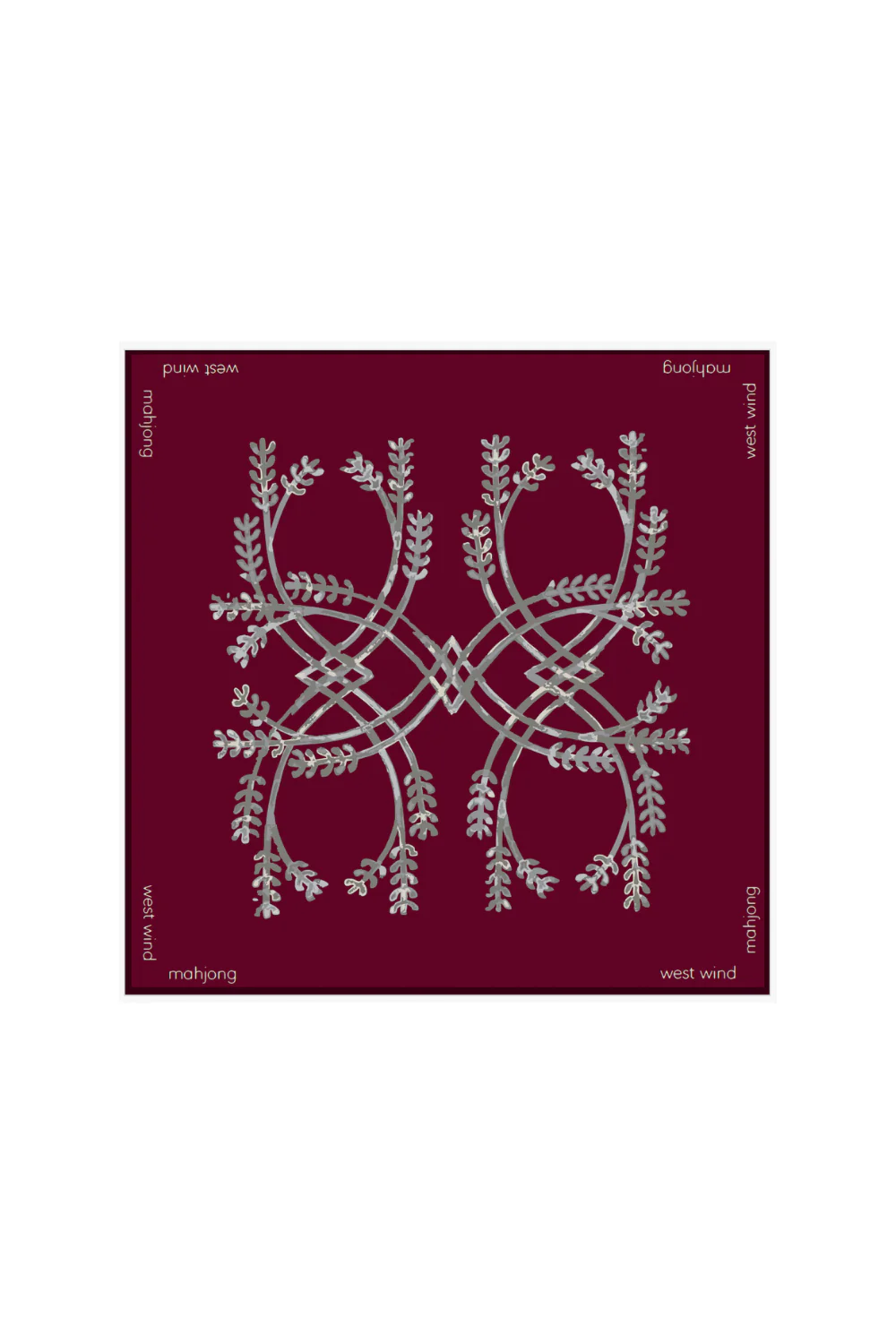 WEST WIND MAHJONG - MAHJONG TILE MAT