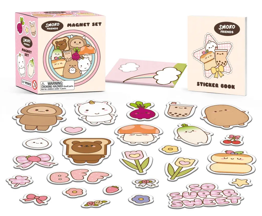 SMOKO FRIENDS MAGNET SET