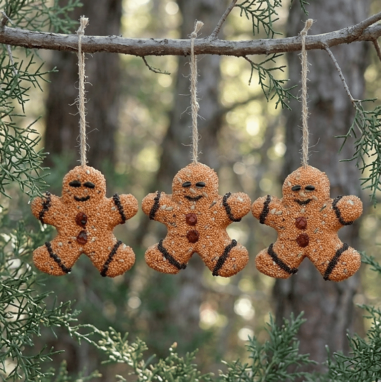 MR BIRD GINGERBREAD MEN 3PK TRAY