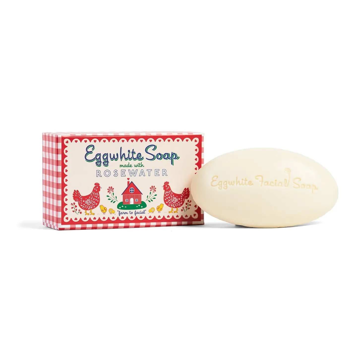 EGG WHITE BAR SOAP