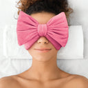 SWEET SERENITY BOW HOT & COLD EYE PILLOW