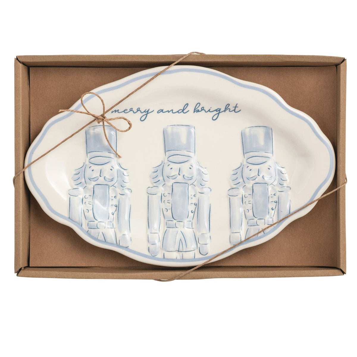 NUTCRACKERS SENTIMENT TRAY