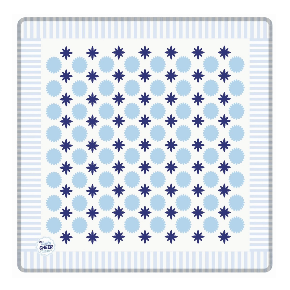 BLUE HUES MAHJONG MAT