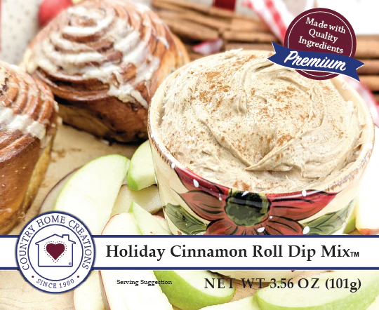 HOLIDAY CINNAMON ROLL DIP MIX