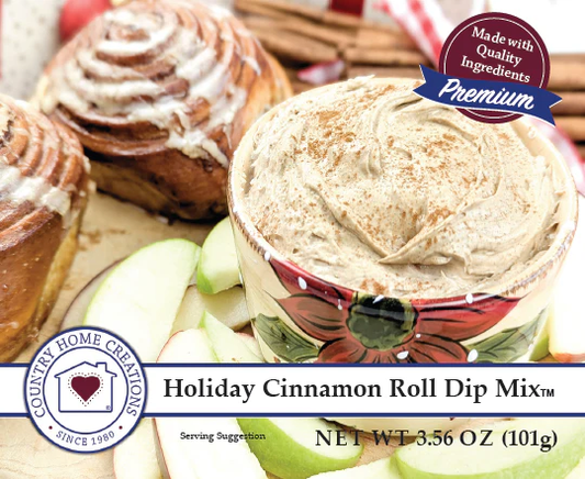 HOLIDAY CINNAMON ROLL DIP MIX