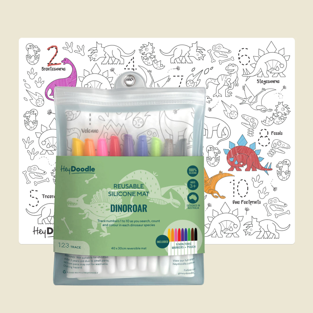 CLASSIC COLORING DOODLE MAT