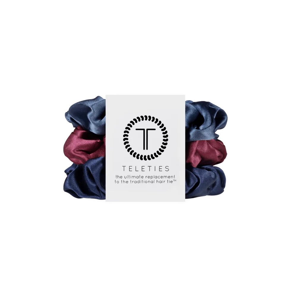 TELETIES SILK SCRUNCHIES - AUTUMN ASSORTMENT